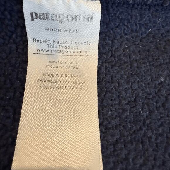 Patagonia Better Sweater Fleece Zip Up Jacket New Blue Women's Size Medium - Picture 9 of 14